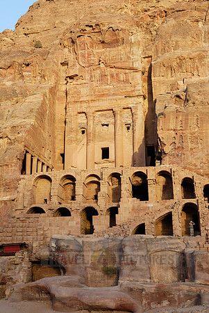Urn Tomb, Nabataean ancient town Petra, Jordan