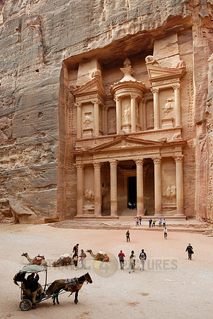 the TREASURY, Nabataean ancient town Petra