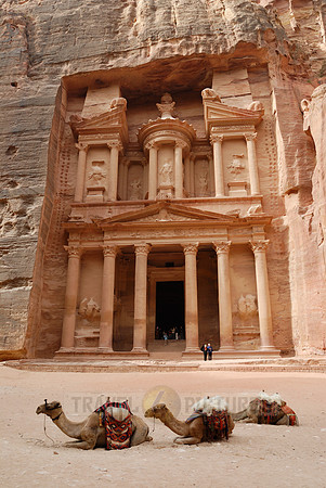 the TREASURY, Nabataean ancient town Petra