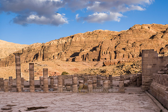 The Royal Tombs, Nabataean ancient town Petra, Jordan