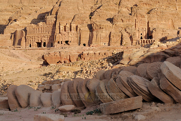 The Royal Tombs, Nabataean ancient town Petra, Jordan