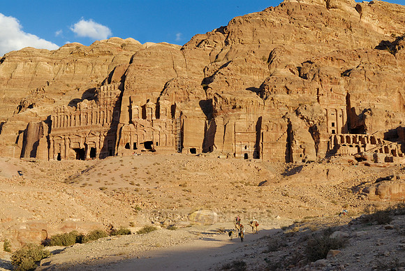The Royal Tombs, Nabataean ancient town Petra, Jordan