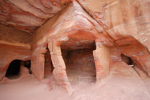 STONE STRUCTURES, Nabataean ancient town Petra, Jordan