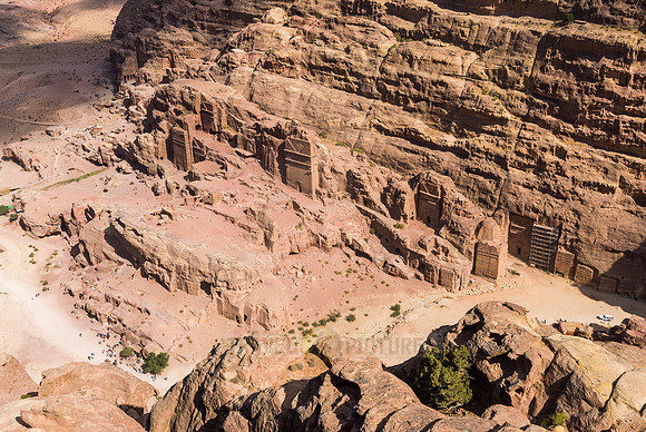 Nabataean ancient town Petra, Jordan
