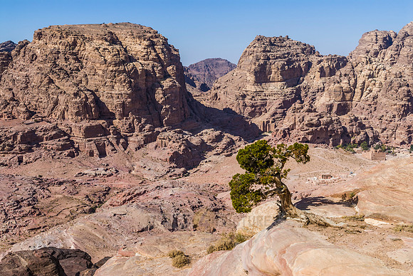 Nabataean ancient town Petra, Jordan