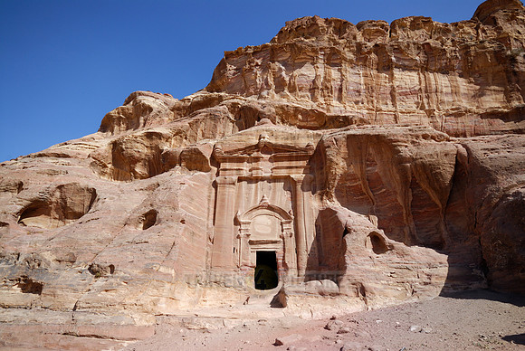 RENAISSANCE TOMB, Nabataean ancient town Petra, Jordan