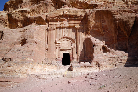 RENAISSANCE TOMB, Nabataean ancient town Petra, Jordan