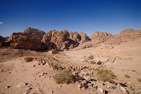 Nabataean ancient town Petra, Jordan