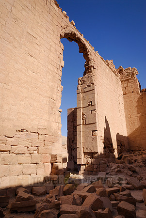 Qasr el Bint, Nabataean ancient town Petra, Jordan