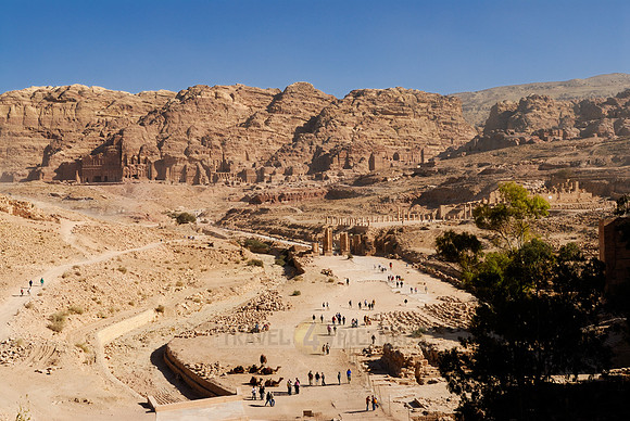 Nabataean ancient town Petra, Jordan