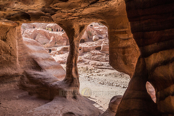 Nabataean ancient town Petra, Jordan