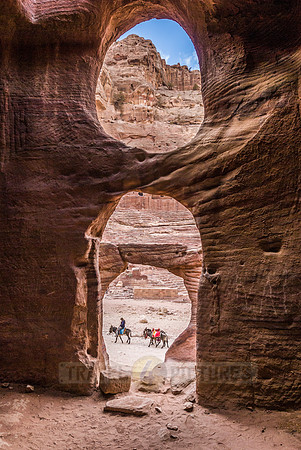 Nabataean ancient town Petra, Jordan