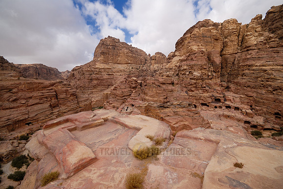 Nabataean ancient town Petra, Jordan, Arabia