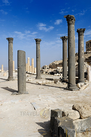 The Basilica Terrace, Ruins of Umm Qays, Jordan