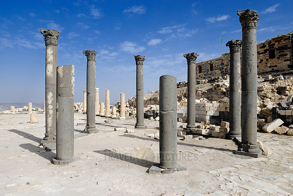 The Basilica Terrace, Ruins of Umm Qays, Jordan