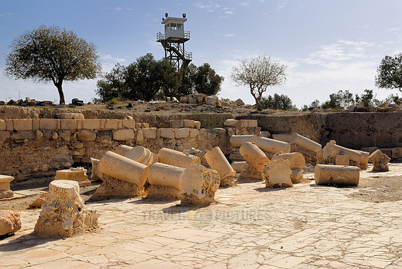 archaeological excavation, Ruins of Umm Qays, Jordan