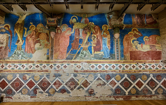 Crypt in the Siena Cathedral