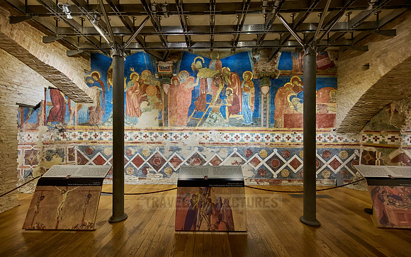 Crypt in the Siena Cathedral