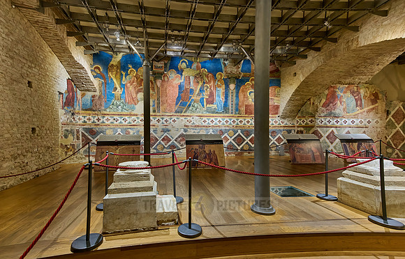 Crypt in the Siena Cathedral