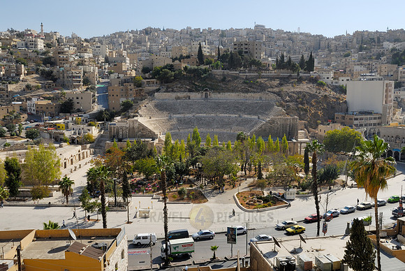 Roman amphitheatre, Amman, Jordan