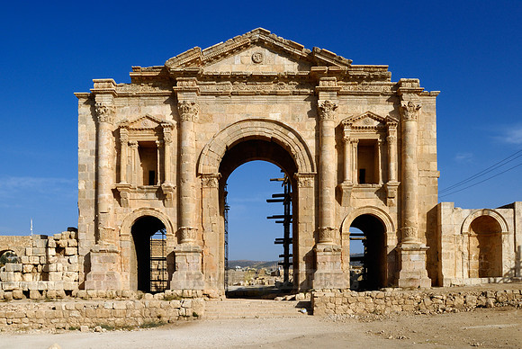 Hadrian's Arch of  Jerash