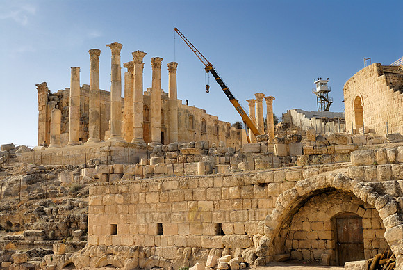 Temple of Zeus, Ruins of Jerash