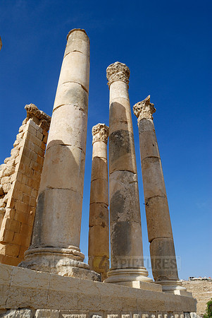 Temple of Zeus, Ruins of Jerash