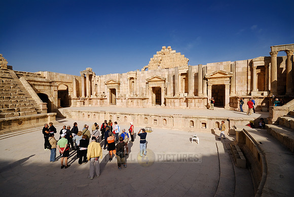 SOUTH THEATRE of  Jerash, Jordan