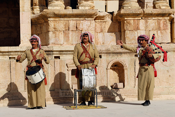 SOUTH THEATER, Ruins of Jerash, Jordan