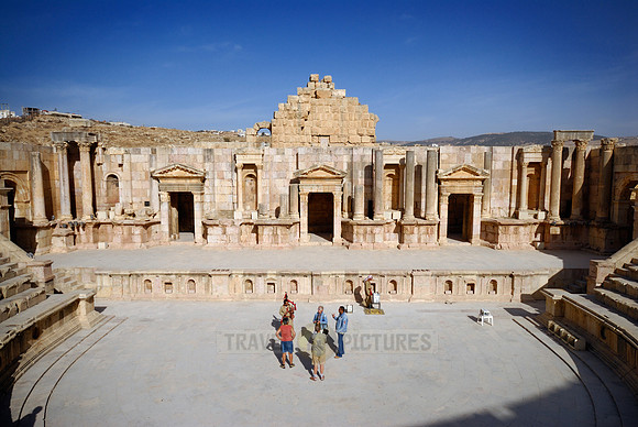 SOUTH THEATRE of  Jerash, Jordan