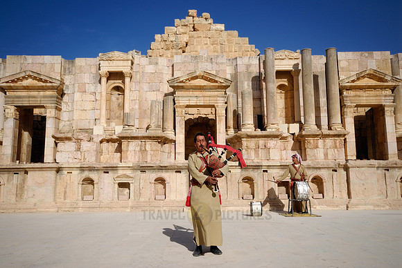 SOUTH THEATER, Ruins of Jerash, Jordan