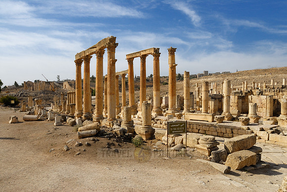 Cardo Maximus, Ruins of  Jerash, Jordan