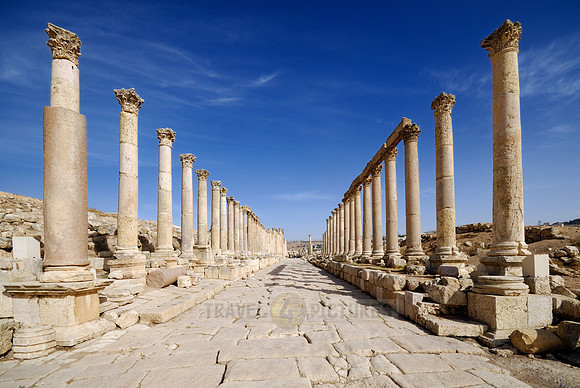 Cardo Maximus, Ruins of  Jerash, Jordan