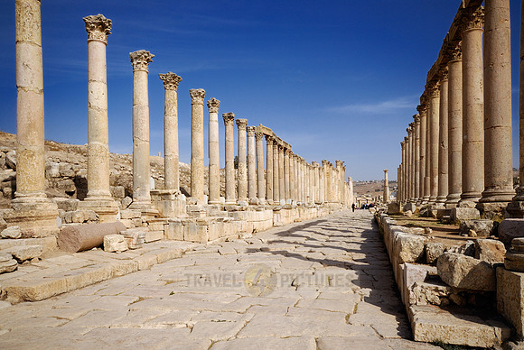 Cardo Maximus, Ruins of  Jerash, Jordan
