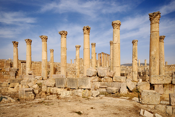 Church of Saint Theodore, ruins of  Jerash