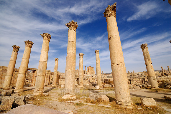 Church of Saint Theodore, ruins of  Jerash