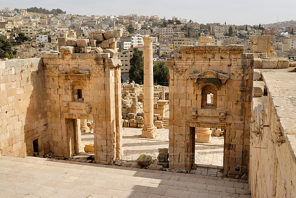 Propylaeum in Ruins of Jerash