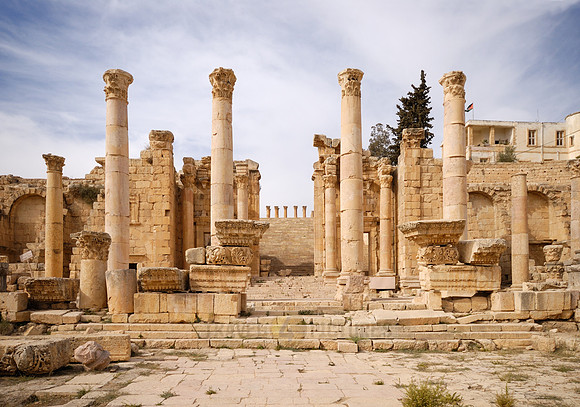 Propylaeum, Ruins of Jerash, Jordan