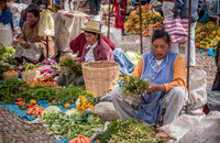 local indigenous women and traditional market