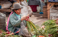 local indigenous women and traditional market