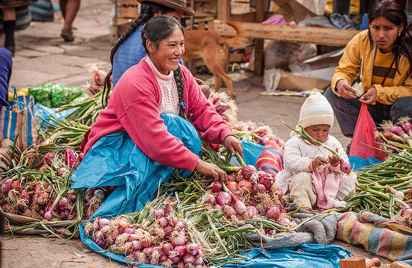 local indigenous women and traditional market