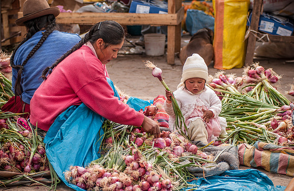 local indigenous women and traditional market
