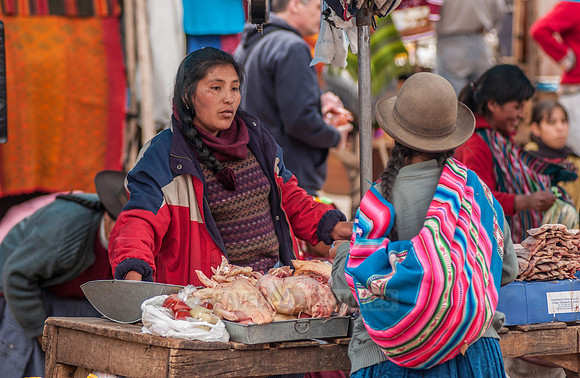 local indigenous women and traditional market