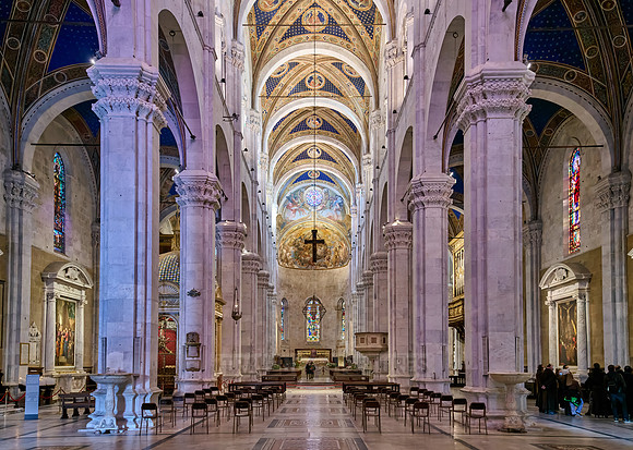 interior shot of Cathedral San Martino of Lucca