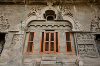 Facade of Vishvakarma cave, Ellora Chaitya Cave No. 10