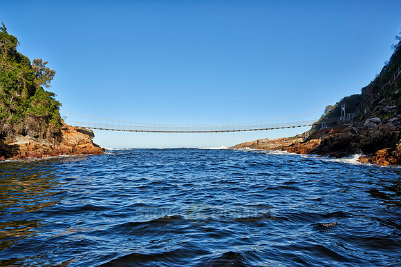 suspension bridge above Storms River