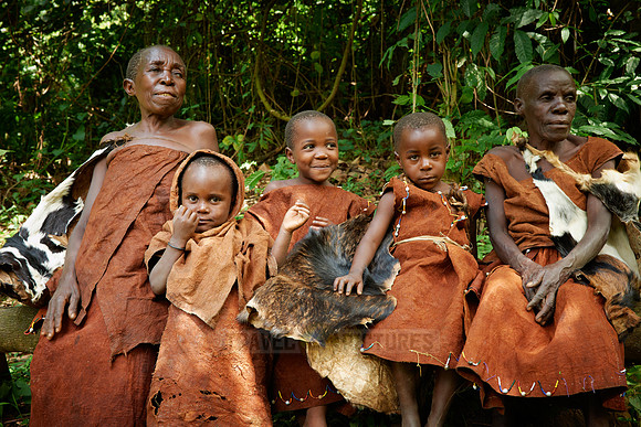 local tribe of Twa or Batwa Pygmies