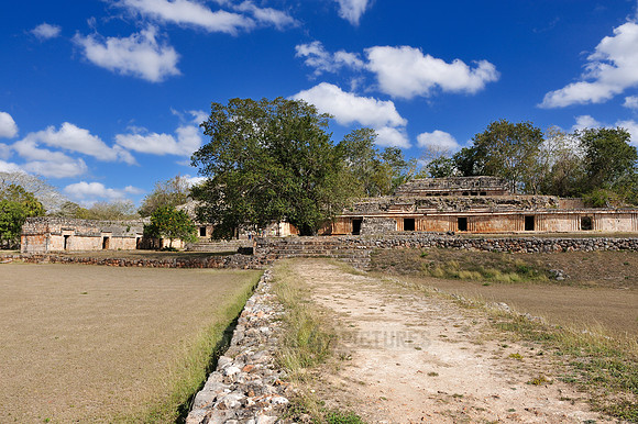 Palace or Gran Palacio at Maya ruin of Labna