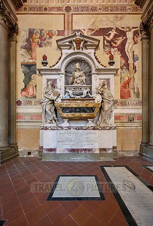 Tomb of Galileo Galilei (1564 – 1642) by Giulio Foggini