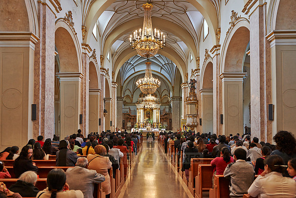 interior shot of Catedral Metropolitana